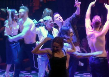 Channing Tatum and Ellen DeGeneres Ignite the Stage: Magic Mike Live in Las Vegas